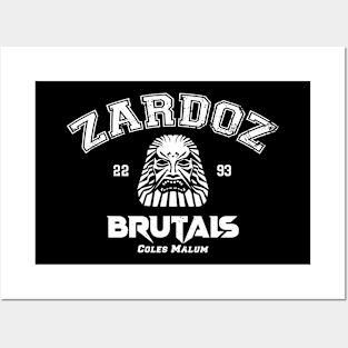 Team Zardoz (White) Posters and Art